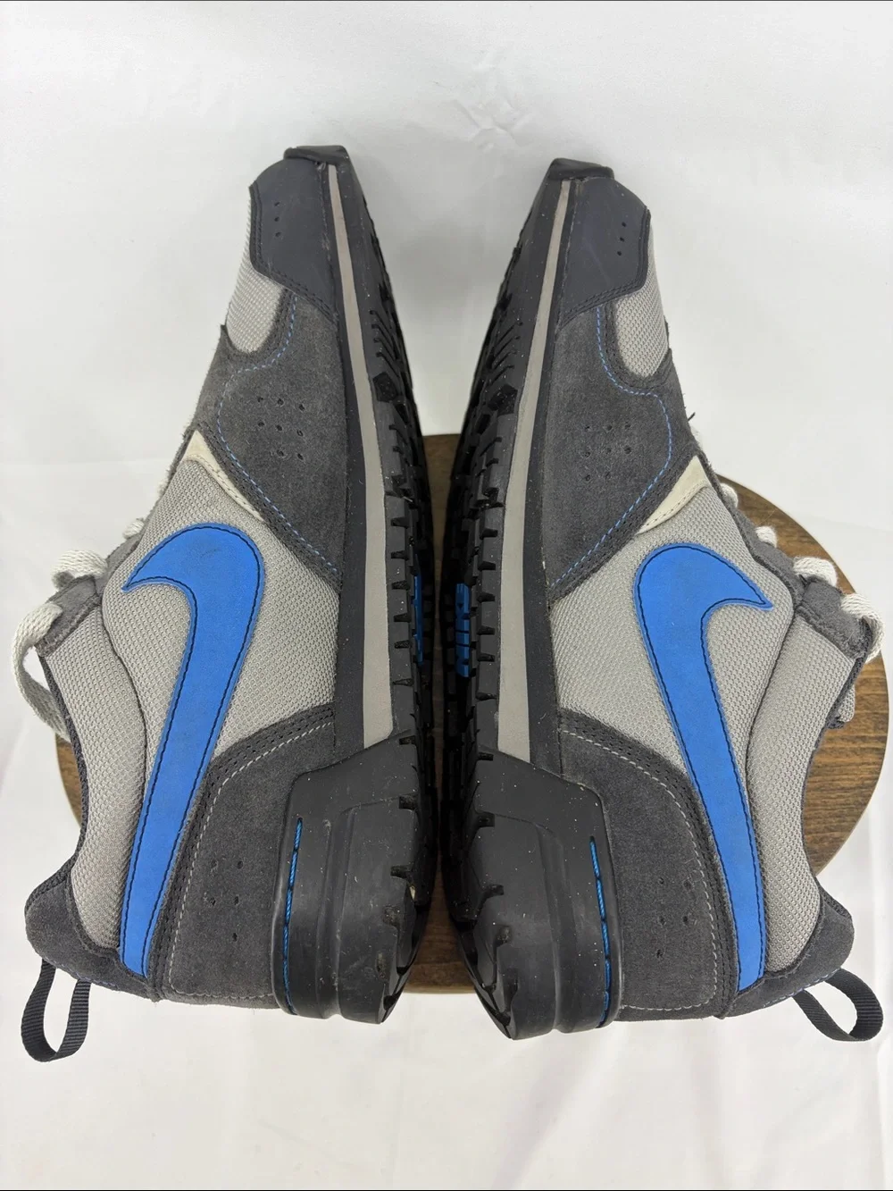 Nike Mens ACG Pyroclast Dark Shadow Italy Blue Trail Hiking Running Shoes, 9